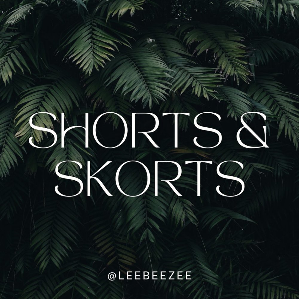 SHOP SHORTS & SKORTS!